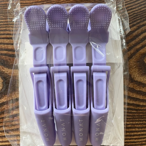 MONAT VIOLET LIGHTS Anti-Brass Shampoo and Toning Masque with clips UNOPENED - Picture 5 of 6